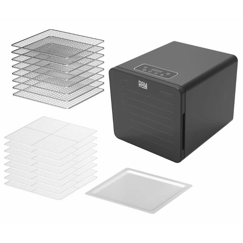 RAW Dehydrator, 8 hyller RAWDH8 by Raw Blende color Svart