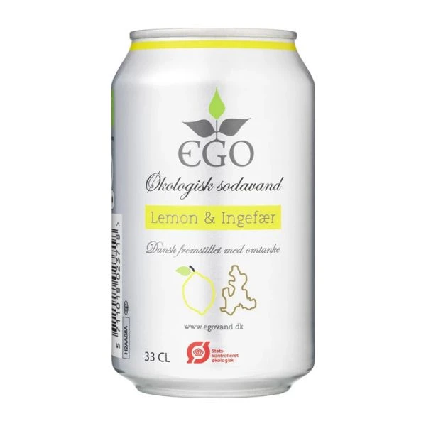 Ego Lemon / Ingefær brus Øko EGO 293264 by Ego color Svart