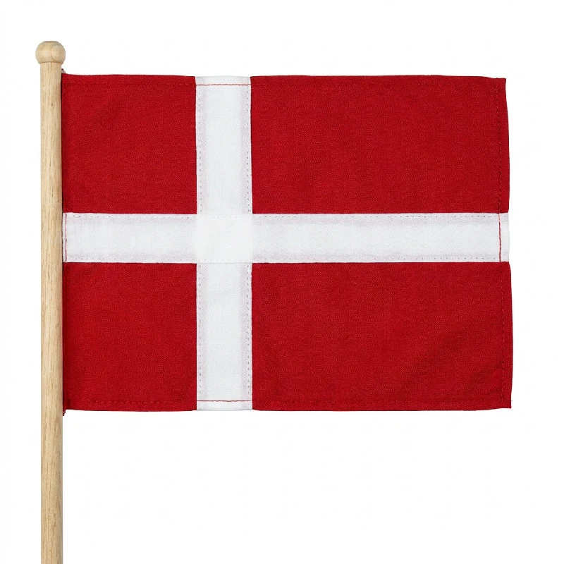 Vifteflagg på pinne 60 cm 4200092  color Svart