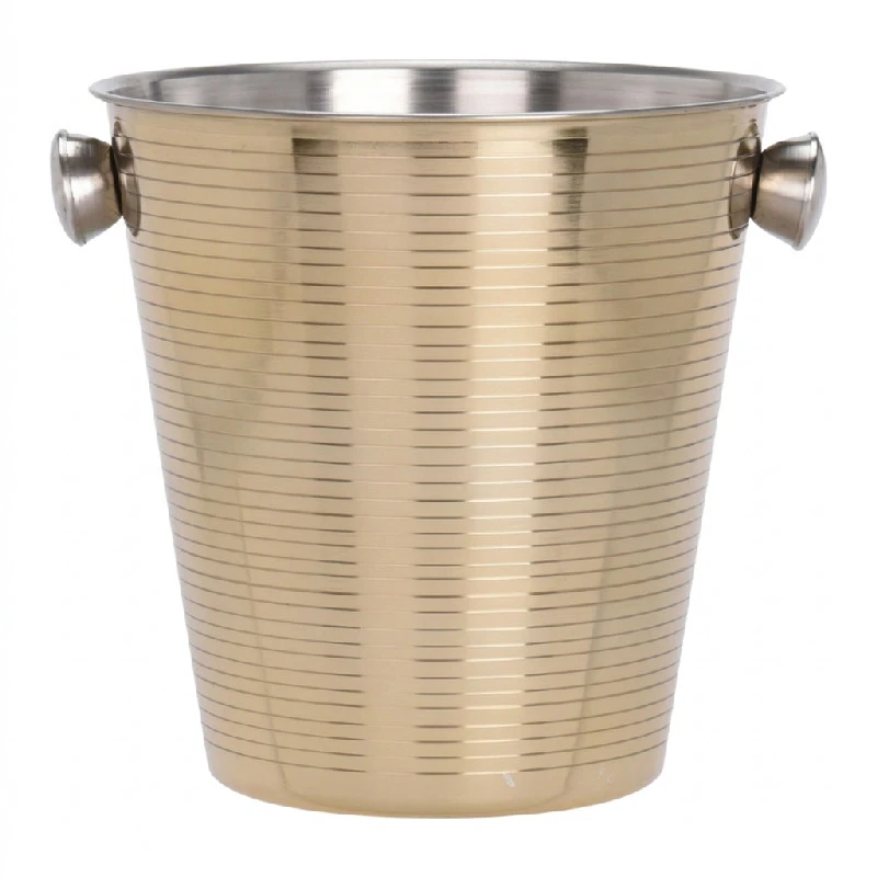 Vinkjøler og champagnekjøler messing 22 cm A12405870 by Koop color Mässing