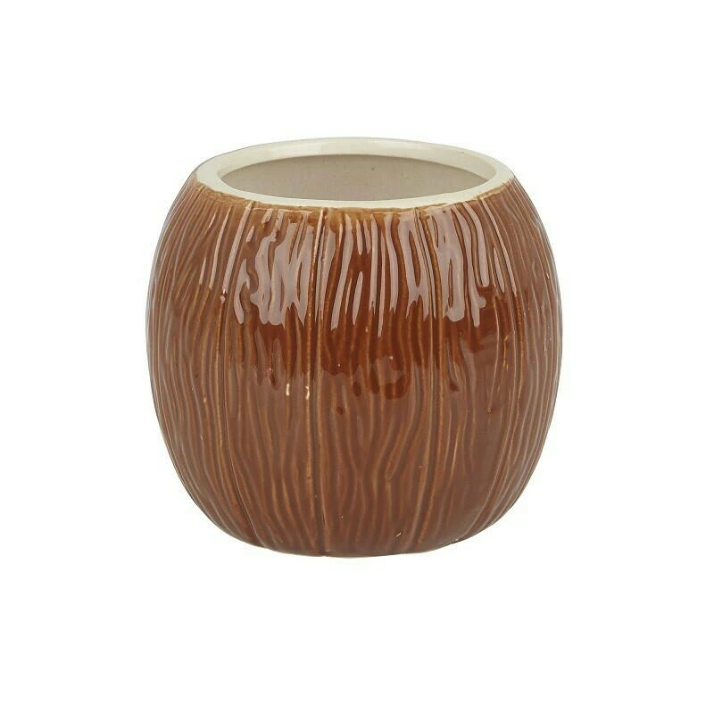 Keramisk Coconut Tiki Krus 500ml BTBL3406 by Beaumont color Svart