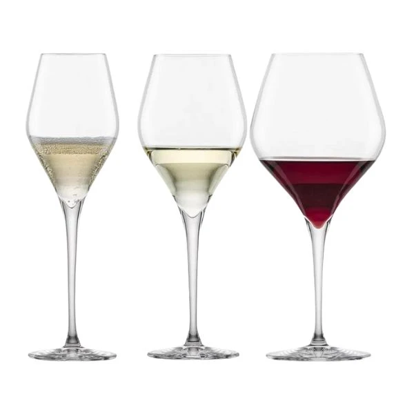 Zwiesel Finesse sett rød, hvit & champagne Bundle9 by Bundle color Svart