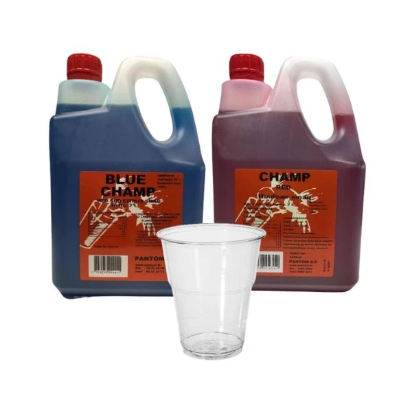 Slush ice-pakke med plastbeger Bundle37 by Bundle color Svart