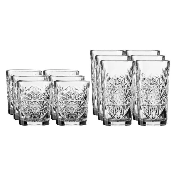 Libbey Hobstar 35cl & 47cl sett Bundle44 by Bundle color Svart