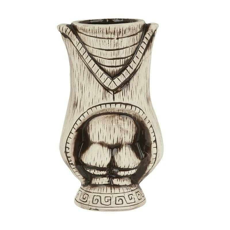 Keramisk Kane Tiki-krus 400ml BTBL3409 by Beaumont color Grijs