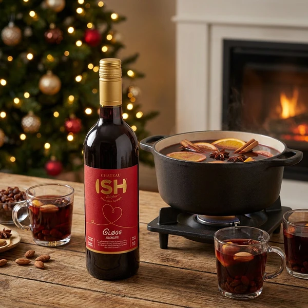 Chateau Del ISH Gløgg – Alkoholfri 75 cl 7022-DK by Ish Spirits color Svart