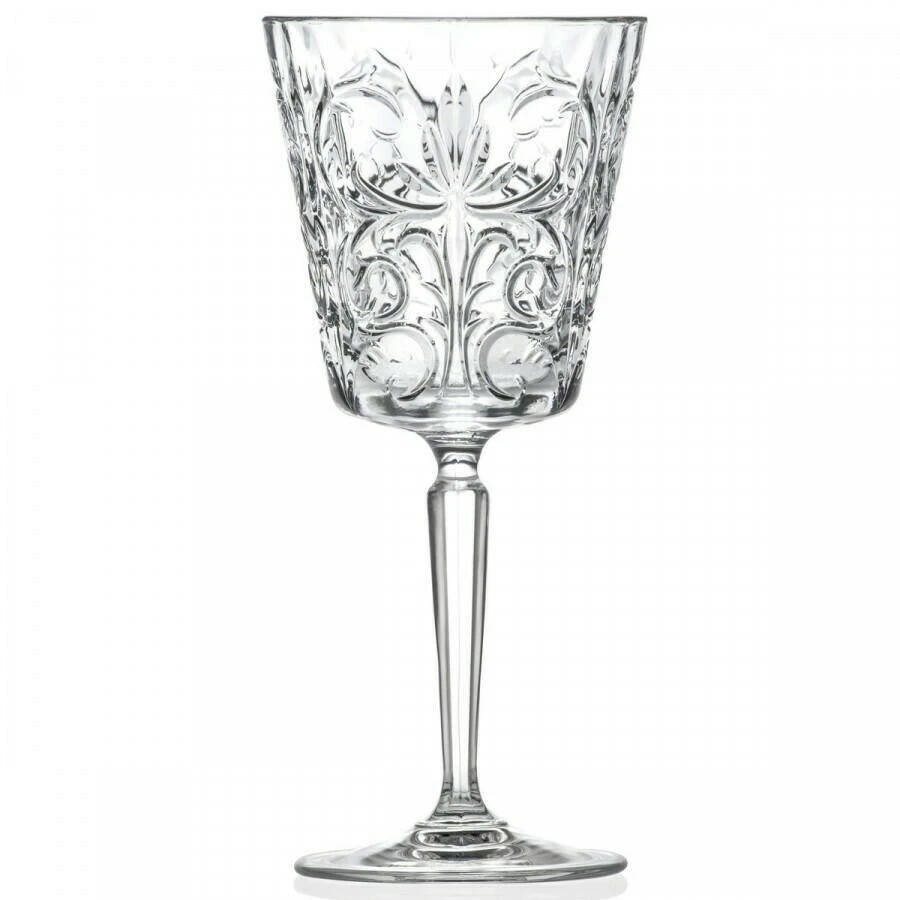 Vinglass Tattoo, RCR - 268ml (6stk) Glas0598 by RCR Glas color Svart