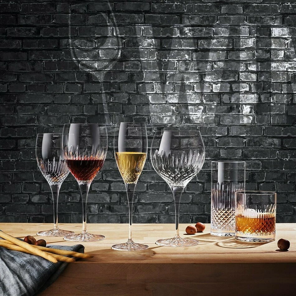 Vinglass 38 cl 4 stk. Luigi Bormioli - Diamante 12758-LB by Luigi Borm color Helder