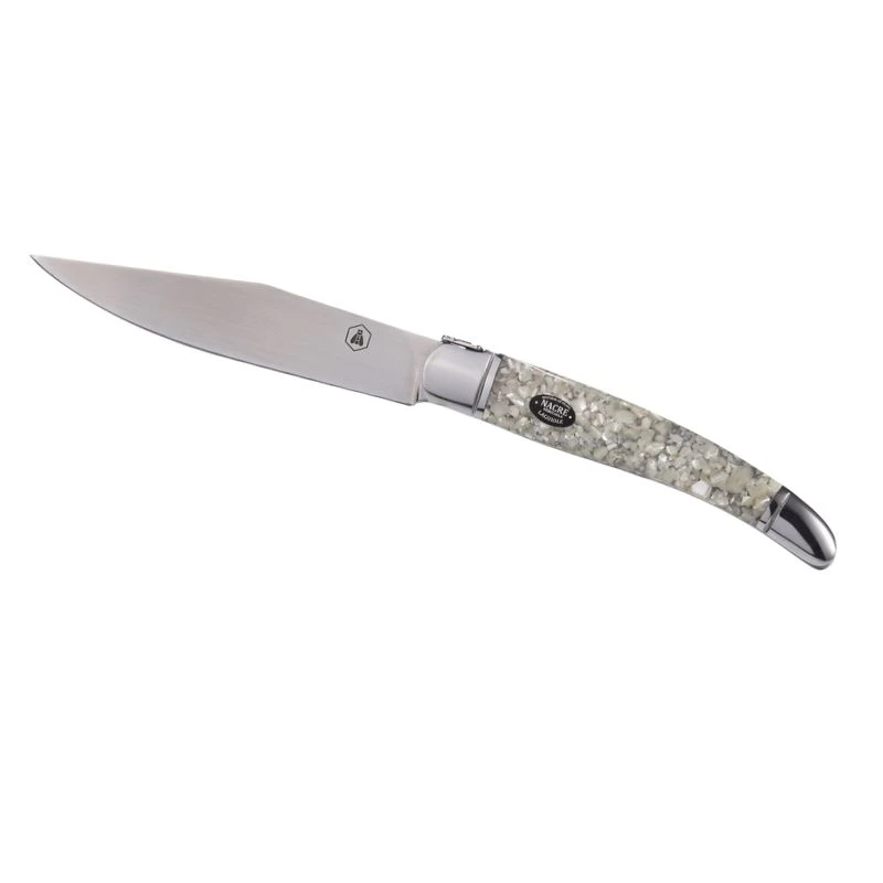 Laguiole biffkniver i perlemor 4 stk 40269069 by Laguiole color Svart