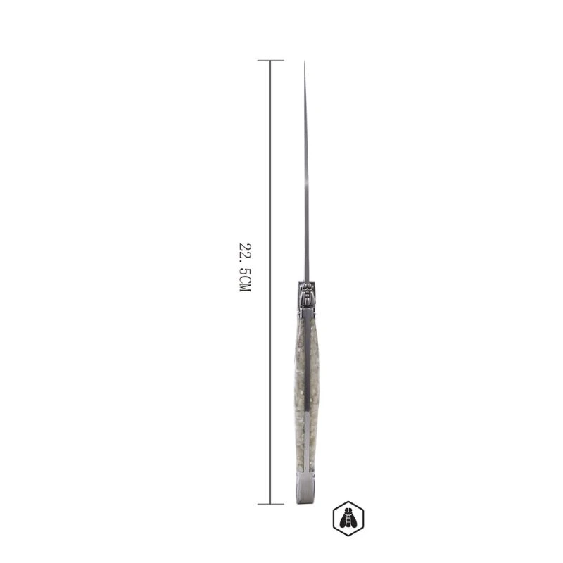 Laguiole biffkniver i perlemor 4 stk 40269069 by Laguiole color Svart