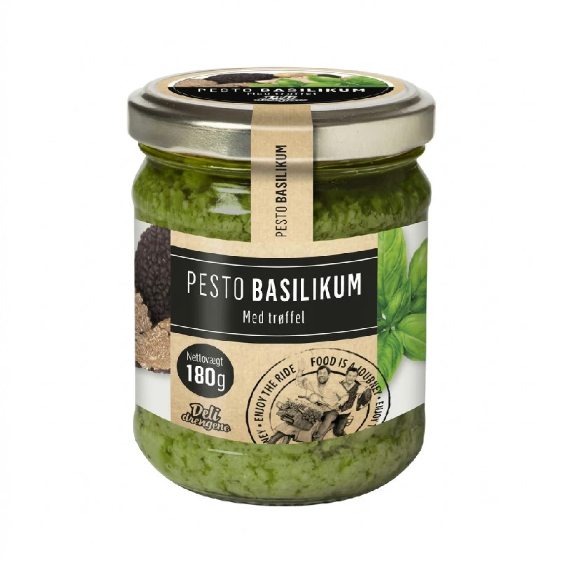 Pesto med trøffel 180g 116 by Deli Drengene color Svart