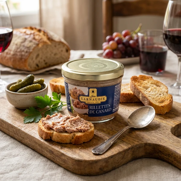 Ande Rillettes 180G 13233 by Deli Drengene color Svart