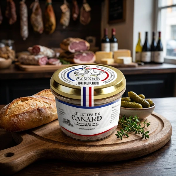 Ande Rillette DD 180g 15501 by Deli Drengene color Svart