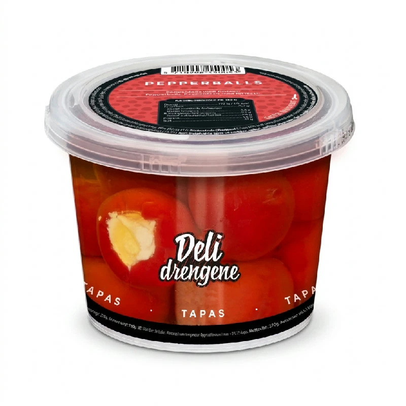 Pepperballs med ferskost 270g (160g avrent) 1801DD by Deli Drengene color Svart