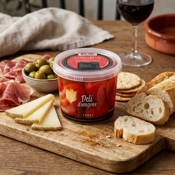 Pepperballs med ferskost 270g (160g avrent) 1801DD by Deli Drengene color Svart