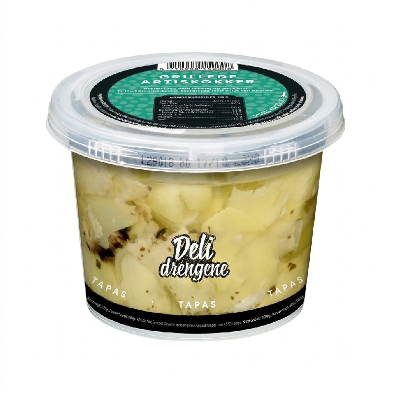 Grillede artisjokker 270g (160g avrent) 1804 by Deli Drengene color Svart