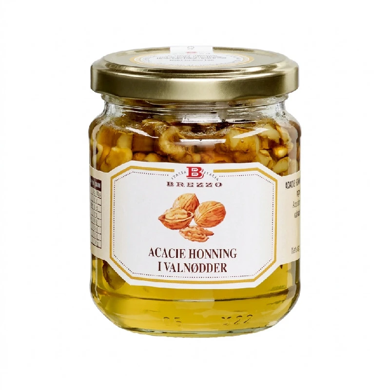 Akasiehonning med valnøtter 240g 2652 by Deli Drengene color Svart