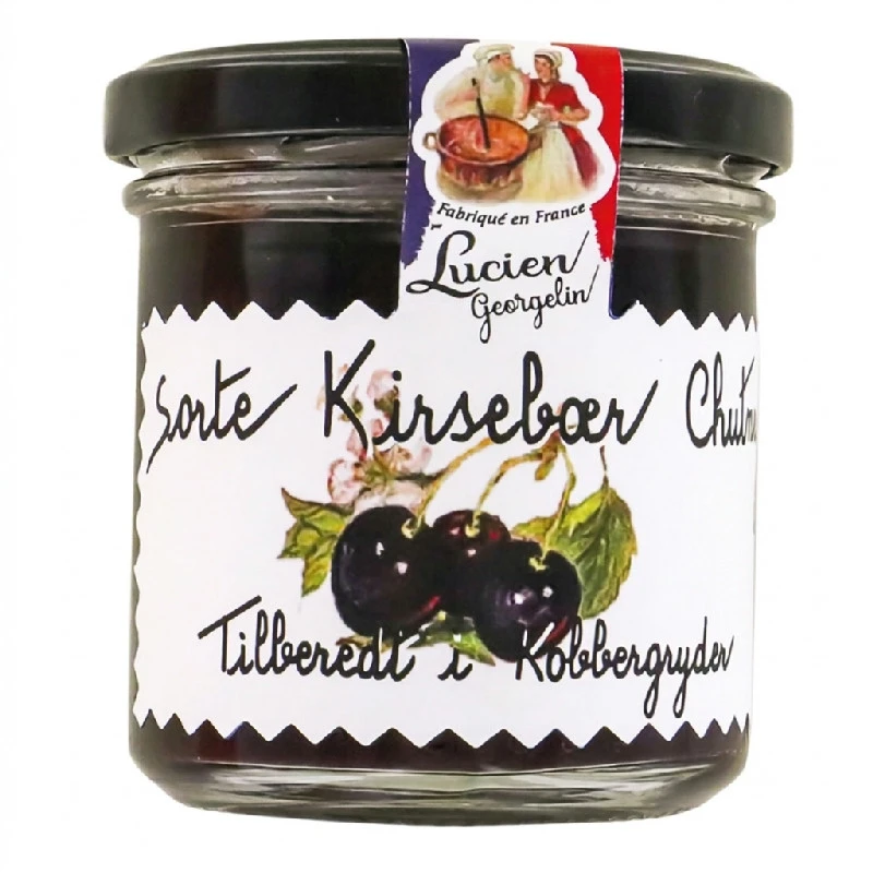 Kirsebær Chutney 150g 57701 by Deli Drengene color Svart