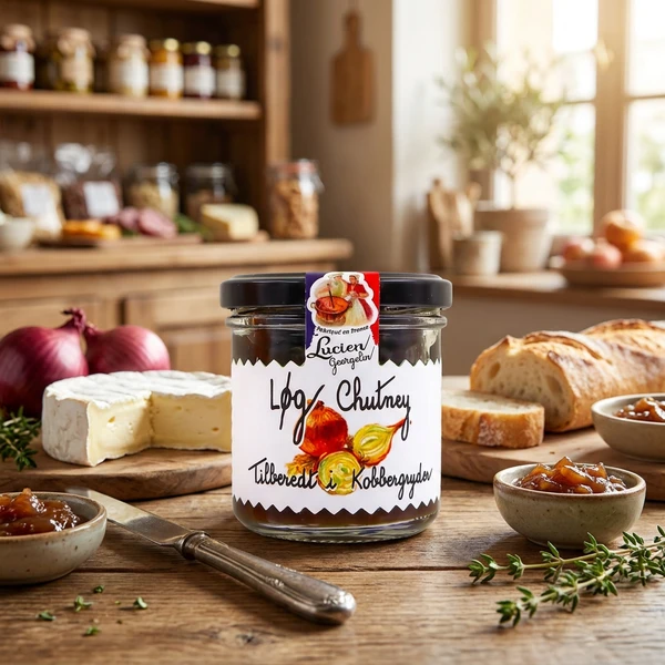 Løk Chutney 150g 57702 by Deli Drengene color Svart