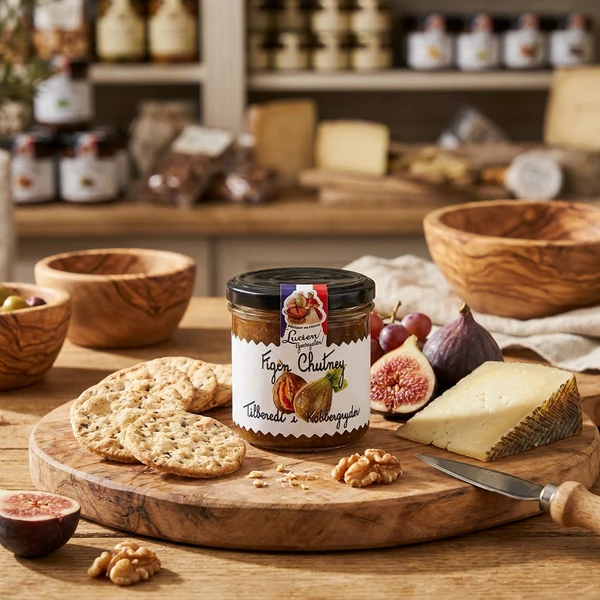 Fiken Chutney 150g 57703 by Deli Drengene color Svart