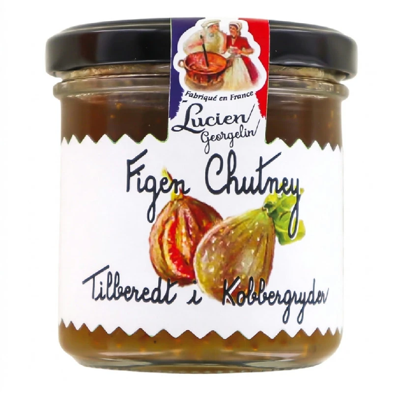 Fiken Chutney 150g 57703 by Deli Drengene color Svart