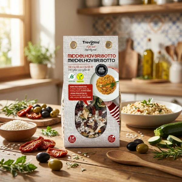 Mediterranean Risotto Pose 280g - Deli Drengene 62713 by Deli Drengene color Svart