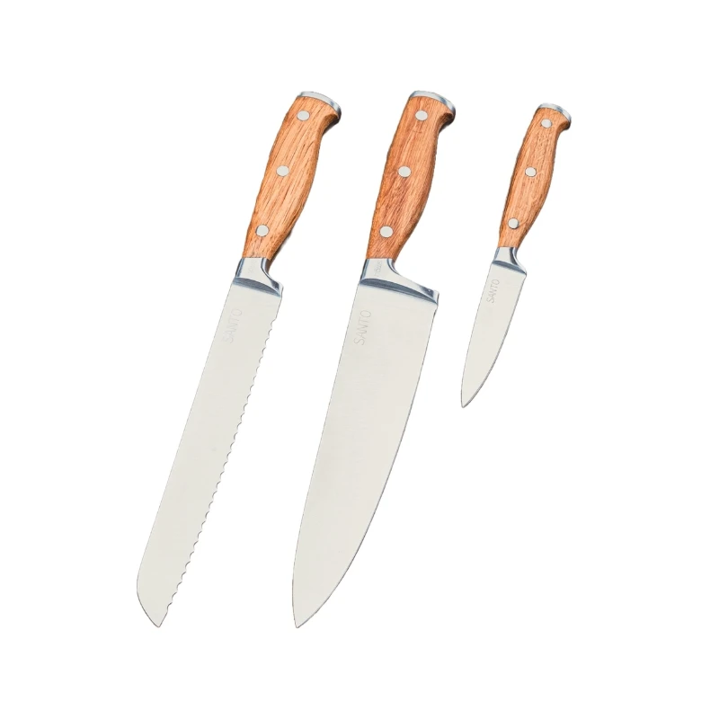 Hâws Santo kokkesett 3 deler eik FSC 30-HSCS3OAK by Hâws Santo color Silver/brun