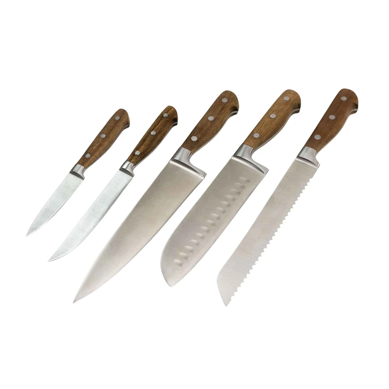 Hâws Santo kokkesett 5 deler eik FSC 30-HSCS5OAK by Hâws Santo color Silver/brun