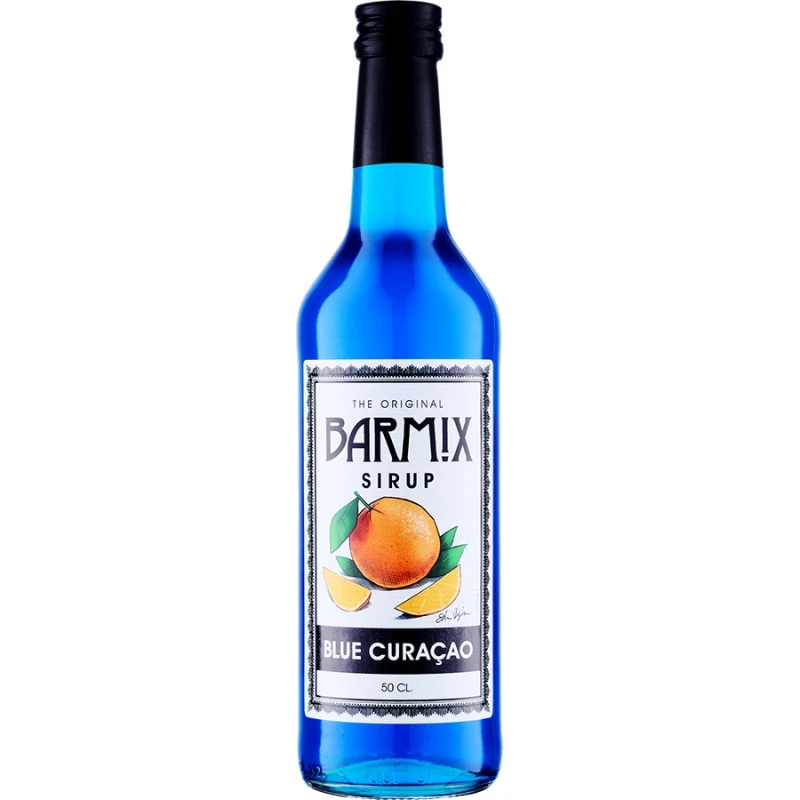 Barmix Blå Curacao Sirup 50 cl 61334 by Barmix color Svart