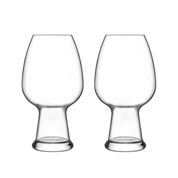Luigi Bormioli Birrateque ølglass Weissbier 78 cl 94500301 by Luigi Borm color Svart