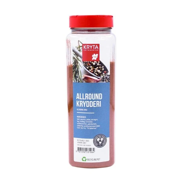 Krydder Allroundkrydder 700 g 303383 by KRYTA color Svart