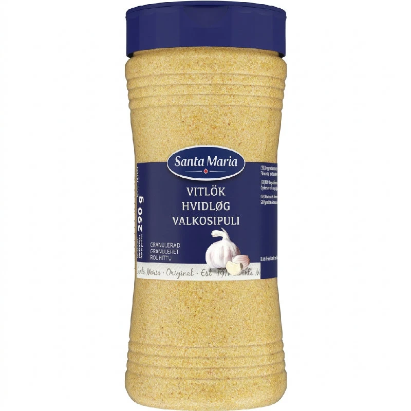 Santa Maria Granulert hvitløkspulver 290 g 284827 by Santa Maria color Svart