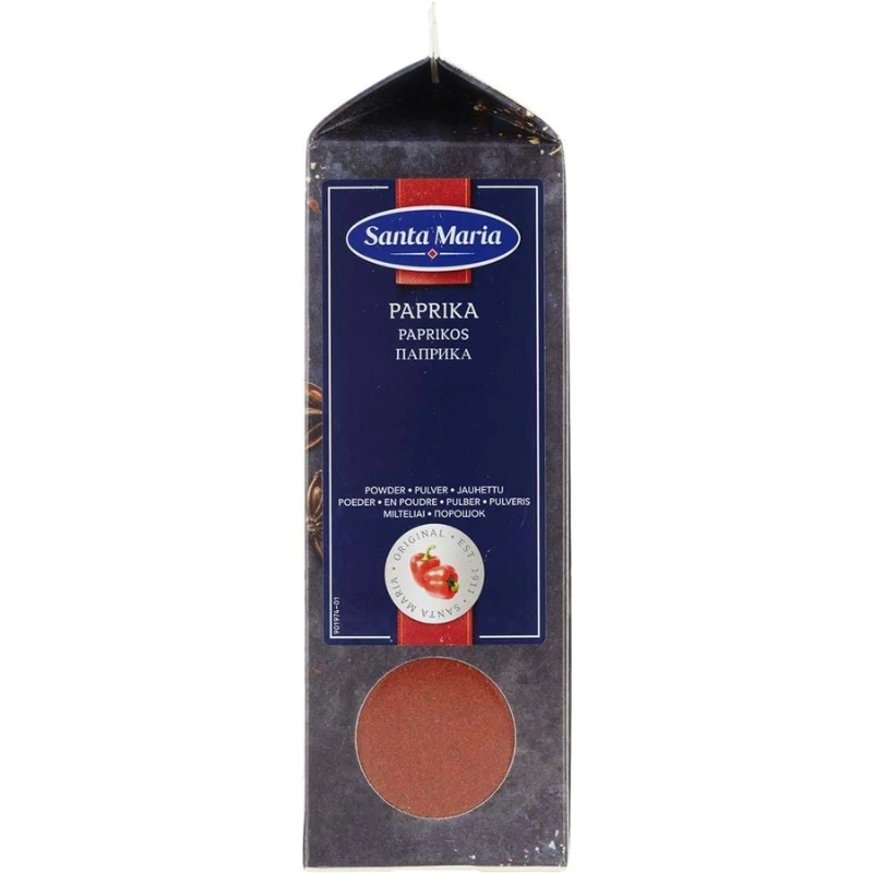 Santa Maria Mildt paprikapulver 450 g 300142 by Santa Maria color Svart