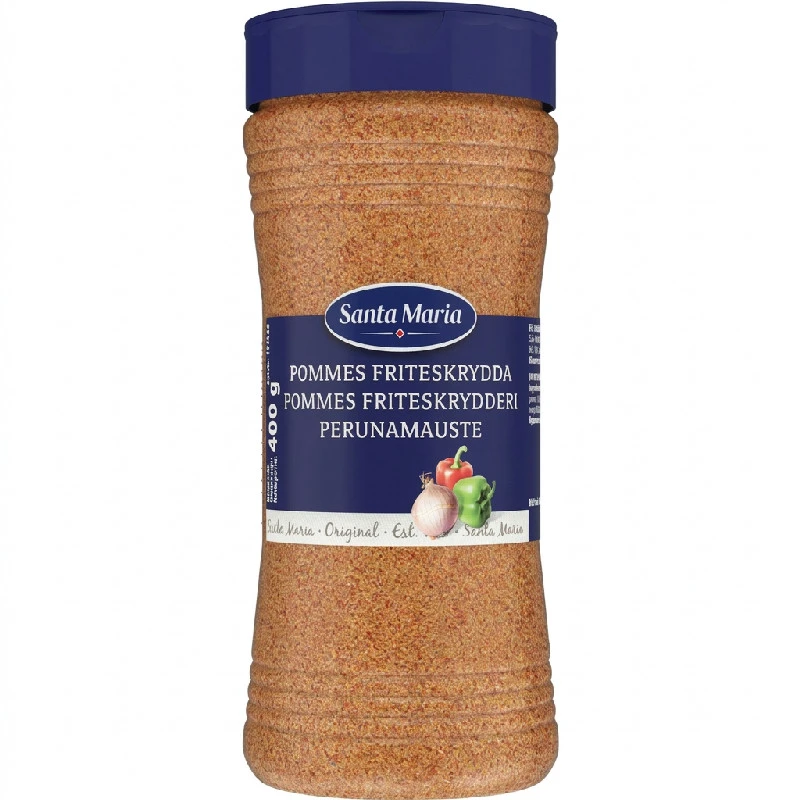 Santa Maria Pommes frites-krydder 400 g 284809 by Santa Maria color Svart
