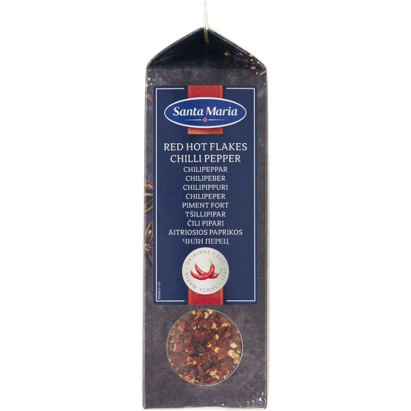 Santa Maria Red Hot Flakes chilipepper 295 g 268959 by Santa Maria color Svart