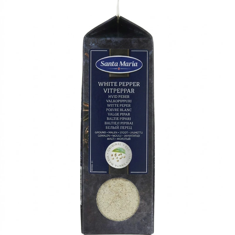 Santa Maria Malt hvit pepper 500 g 268948 by Santa Maria color Svart