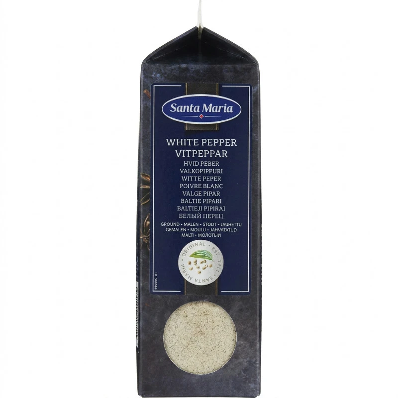 Santa Maria Malt hvit pepper 500 g 268948 by Santa Maria color Svart