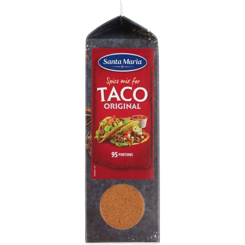 Santa Maria Taco krydderblanding 532 g 269013 by Santa Maria color Svart