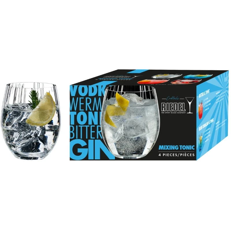 Riedel Mixing Sets Tonicglass - 4 glass 932347 by Riedel color Svart
