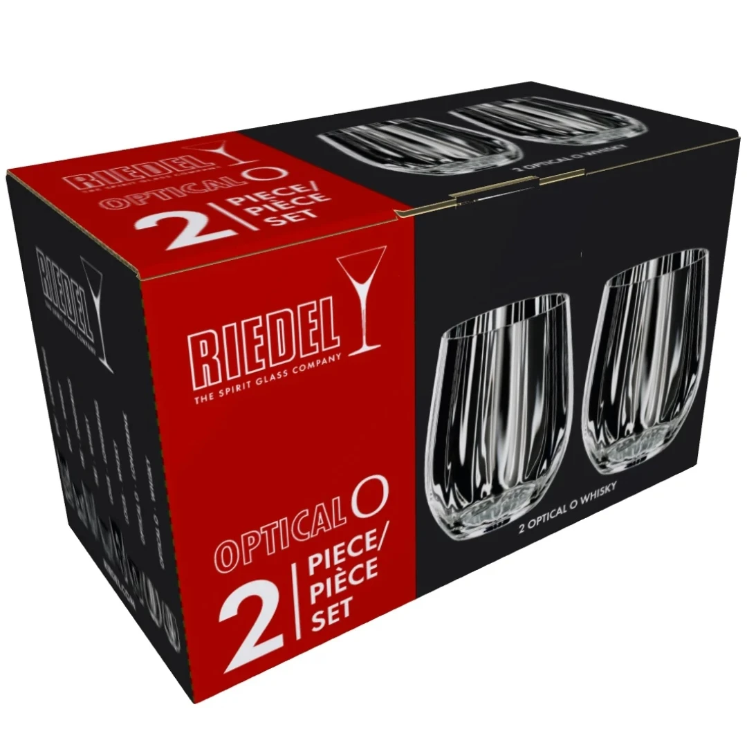 Tumbler Collection Optical O Whiskyglass - 2 stk 986047 by Riedel color Svart