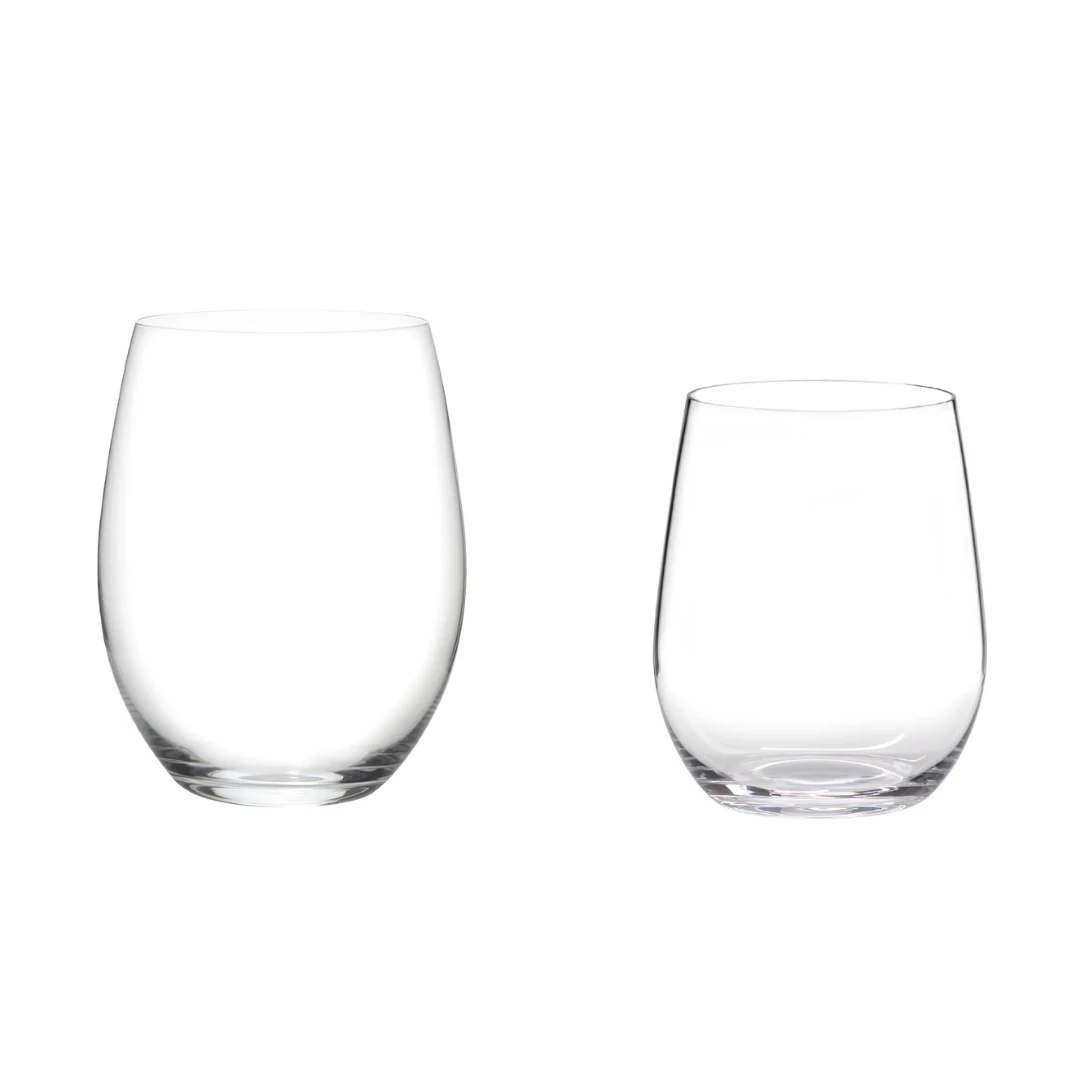 The O Wine Tumbler Cabernet/Merlot + Viognier/Chardonnay 4 glass 925684 by Riedel color Svart