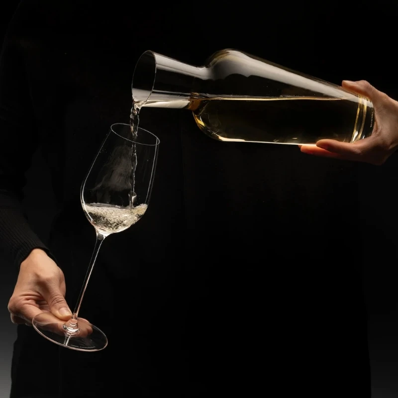 Riedel Superleggero Riesling Vinglass - 1 stk 903583 by Riedel color Svart