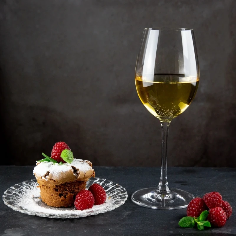 Vinum Sauvignon Blanc / Dessertvinglass - 2 stk 905329 by Riedel color Svart