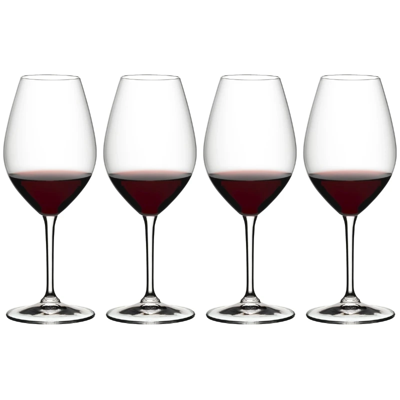 Riedel Wine Friendly Rødvinsglass - 4 glass 905477 by Riedel color Svart