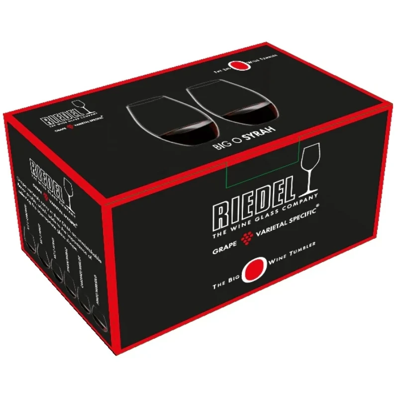 Riedel Tumbler vinglass O Old World Syrah - 2 stk 970380 by Riedel color Svart