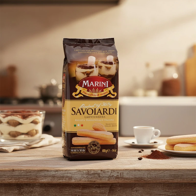 Ladyfingers / Savoiardi 400 g 27051 by Marini color Svart
