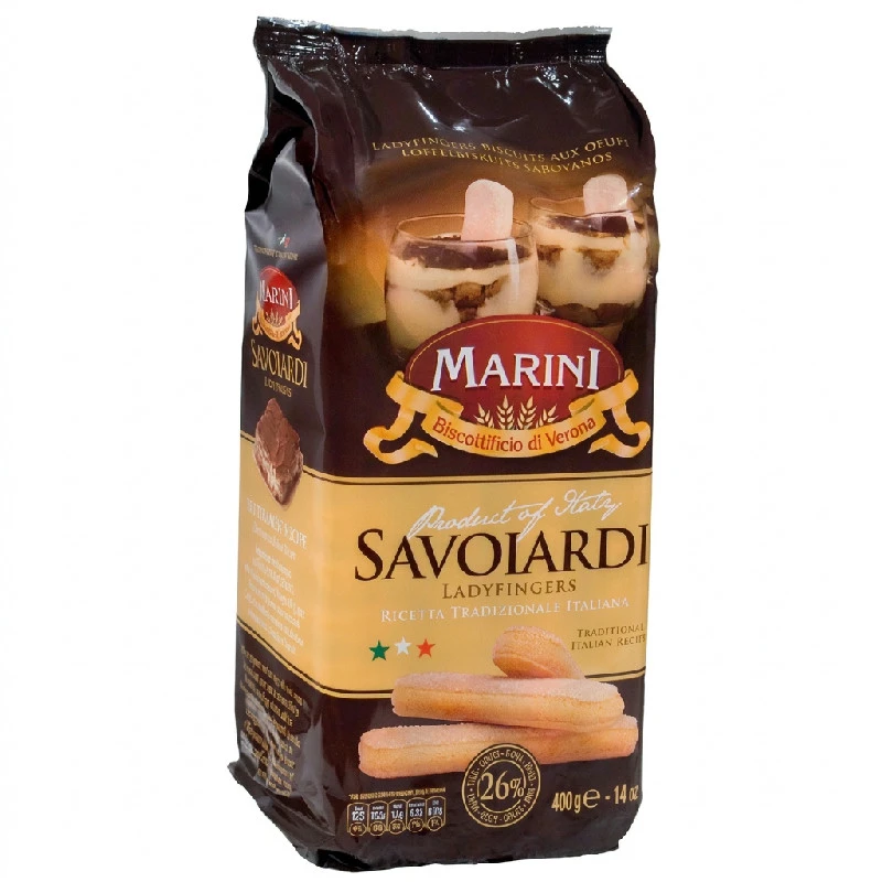 Ladyfingers / Savoiardi 400 g 27051 by Marini color Svart