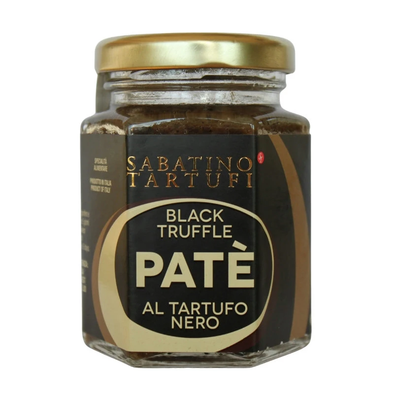 Sort trøffelpaté 90 g 19039 by Sabatino color Svart