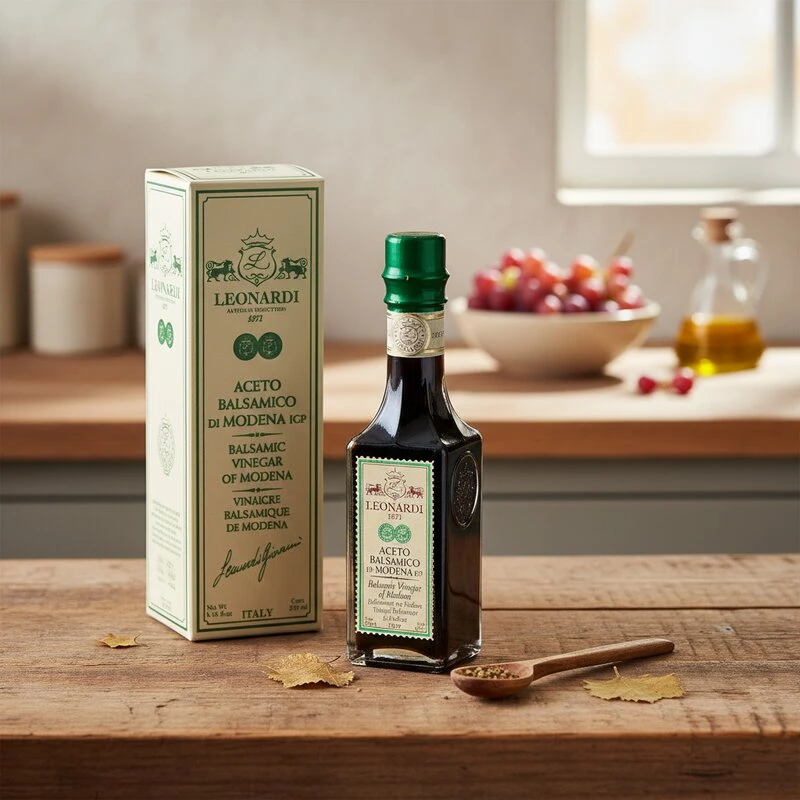 Balsamico di Modena IGP Grønn 2 250 ml 12031 by Leonardi color Svart
