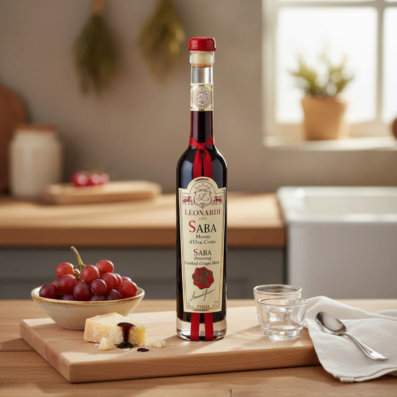Saba classico – kokt druemost 100 ml 12045 by Leonardi color Svart